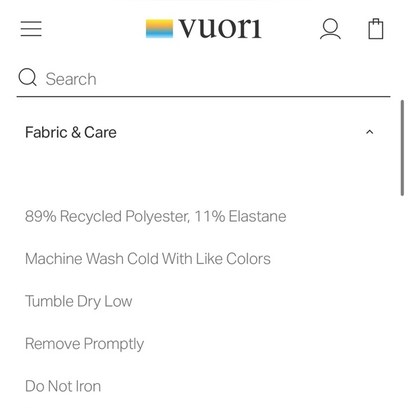 Vuori Halo Wide Leg Pant size XS - Picture 12 of 12